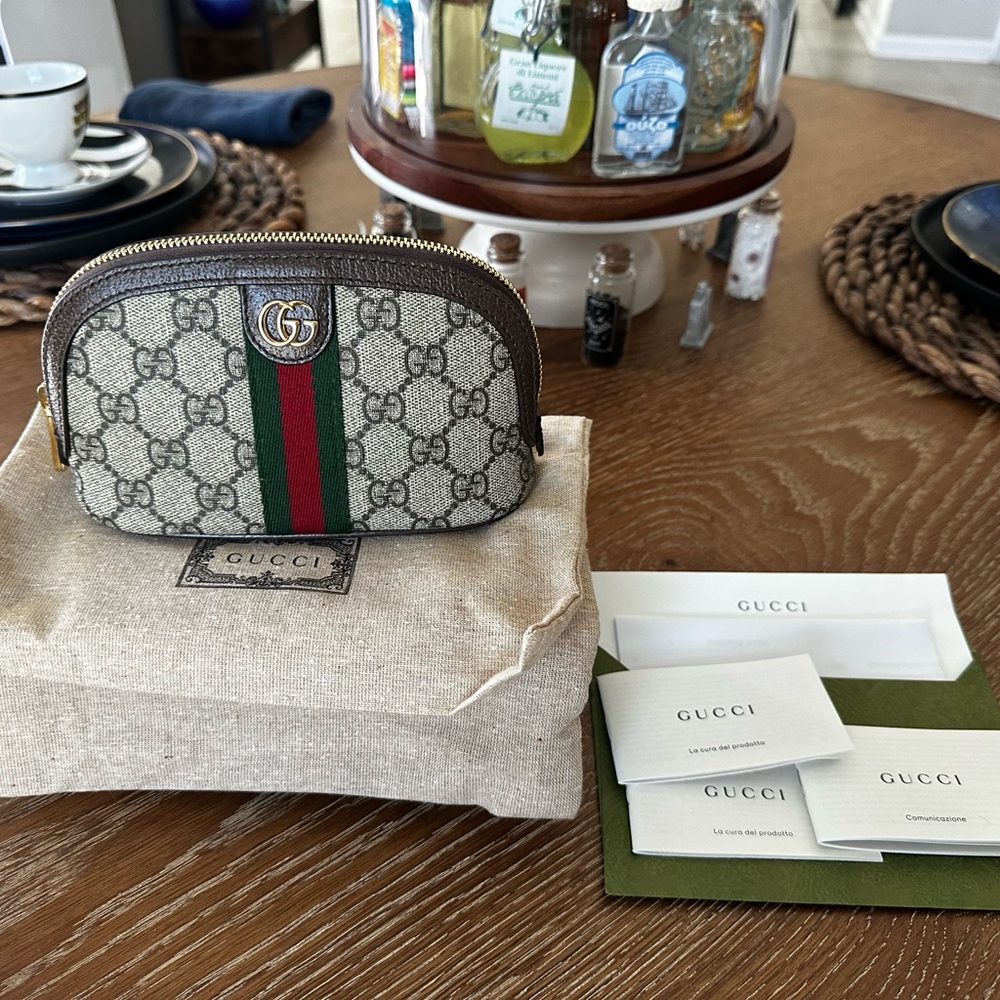 ***SOLD***Ophidia GG medium cosmetic case Gucci